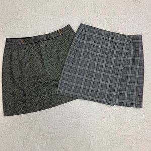 Banana Republic Plaid Mini Skirt